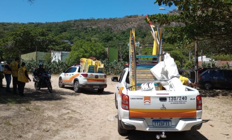 Operação Verão da Prefeitura apreende churrasqueira acesa em área de proteção ambiental – Prefeitura Municipal de Niterói