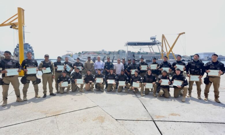 Guardas municipais se formam em curso da Marinha para tripular ou conduzir pequenas embarcações – Prefeitura Municipal de Niterói