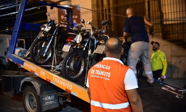 Prefeitura de Niterói faz blitz contra motos barulhentas em Santa Rosa – Prefeitura Municipal de Niterói