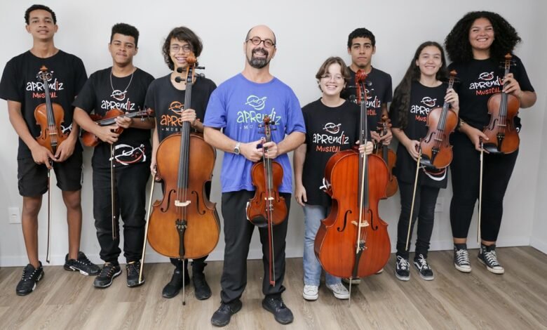 Ilha da Boa Viagem terá apresentação gratuita do  Octeto da Camerata de Cordas do Aprendiz Musical neste domingo (27)