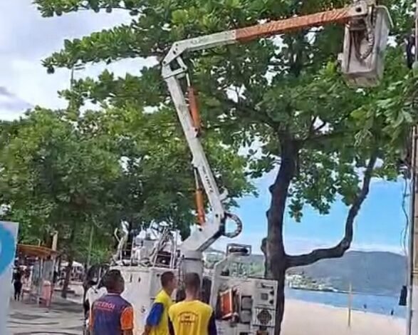 Prefeitura de Niterói acaba com “gatos de luz” na Praia de Icaraí – Prefeitura Municipal de Niterói