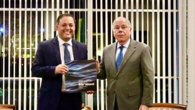 Prefeito Rodrigo Neves se encontra com ministro das Relações Exteriores e recebe apoio à candidatura Rio-Niterói para sediar o Pan 2031