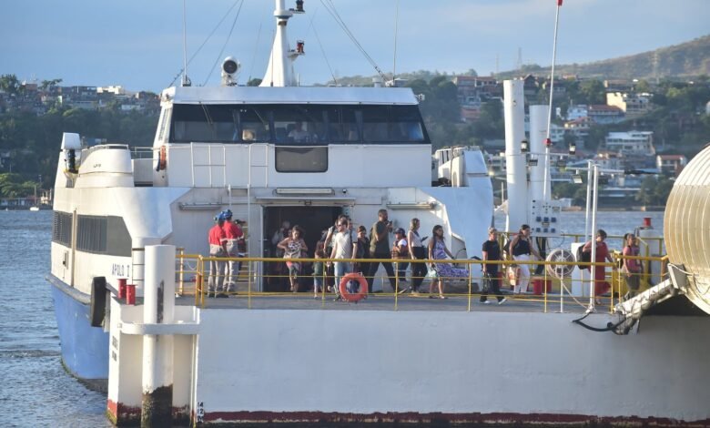 Catamarã de Charitas registra aumento de 107% no fluxo de passageiros nessa quarta-feira – Prefeitura Municipal de Niterói