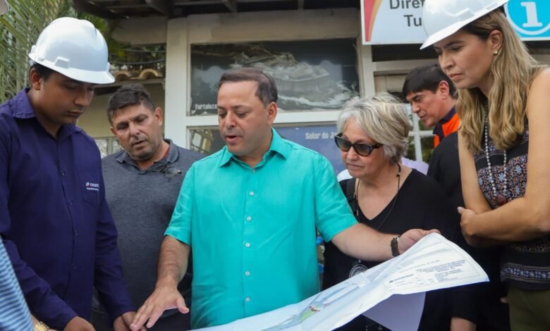 Prefeito Rodrigo Neves vistoria obra do túnel Roberto Silveira – Prefeitura Municipal de Niterói