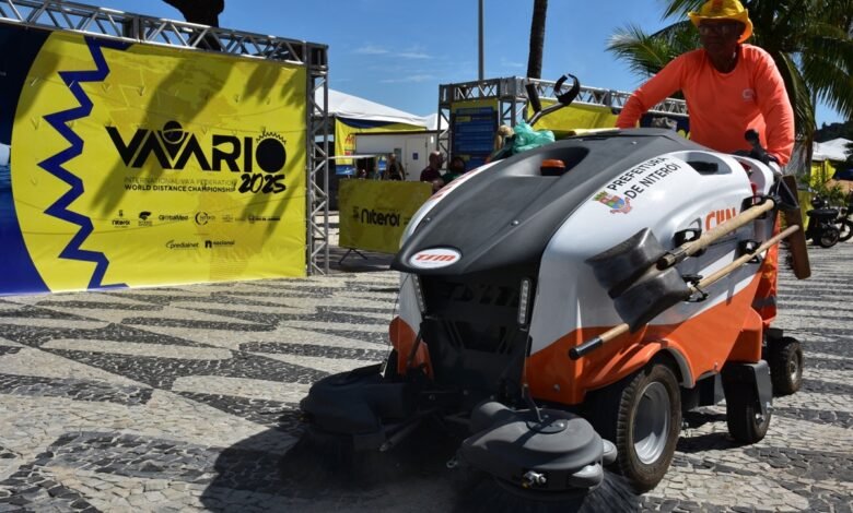 Clin intensifica trabalho de limpeza na área do Campeonato Mundial de Va´a – Prefeitura Municipal de Niterói