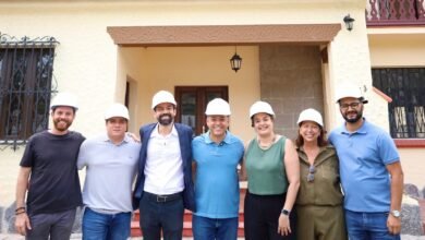 Prefeito Rodrigo Neves faz última vistoria antes da inauguração do Centro Cultural Cauby Peixoto, no Fonseca – Prefeitura Municipal de Niterói