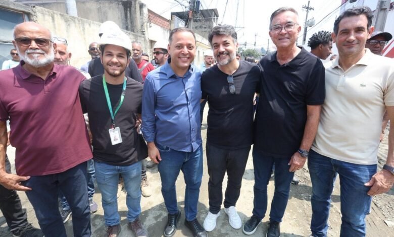 Prefeito Rodrigo Neves visita obras de macrodrenagem no Barreto e na Engenhoca – Prefeitura Municipal de Niterói
