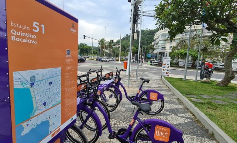 Praia de São Francisco ganha estação de NitBike – Prefeitura Municipal de Niterói