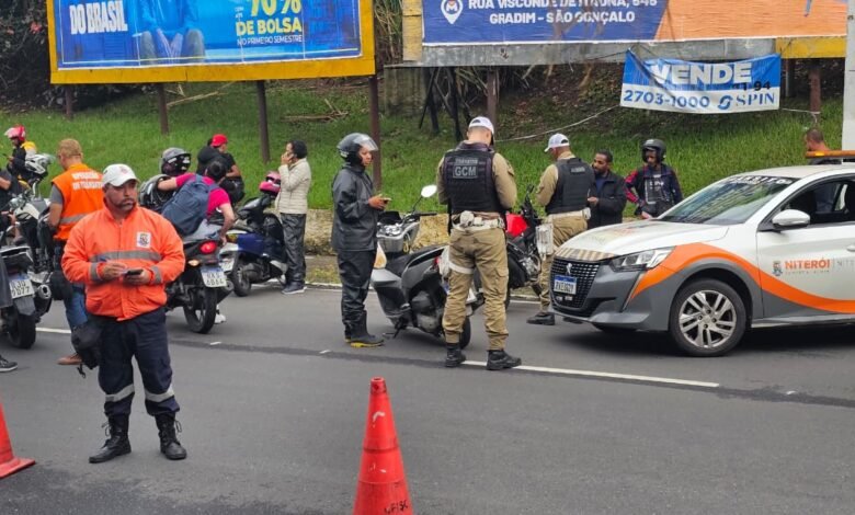 Prefeitura de Niterói realiza ação de fiscalização contra motos barulhentas no Cantagalo – Prefeitura Municipal de Niterói