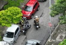 Monitoramento com drones da Prefeitura coíbe ação de flanelinhas durante concentração da Sinfônica Ambulante