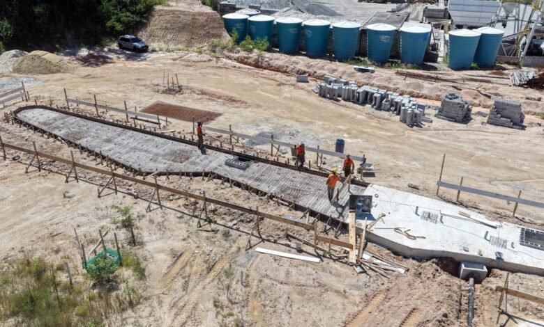 Obras no Terminal do Caramujo avançam – Prefeitura Municipal de Niterói