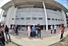 Prefeito Rodrigo Neves vistoria obras do Distrito de Inovação e da Arena Niterói – Prefeitura Municipal de Niterói