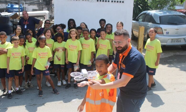 Crianças do projeto Clin Social fazem passeio especial à sede da Companhia de Limpeza de Niterói – Prefeitura Municipal de Niterói