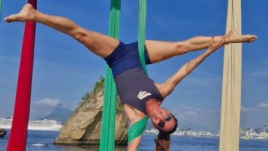 “Niterói de Todos os Ângulos” revela a força do tecido acrobático no Parque da Cidade – Prefeitura Municipal de Niterói