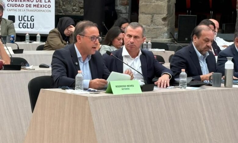 Prefeito Rodrigo Neves lança convite no México para que Niterói sedie reunião do Bureau Executivo da CGLU em 2027