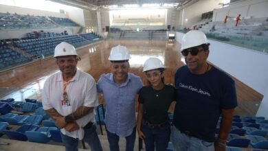 Prefeito Rodrigo Neves vistoria obra da Arena Niterói, que está na reta final – Prefeitura Municipal de Niterói