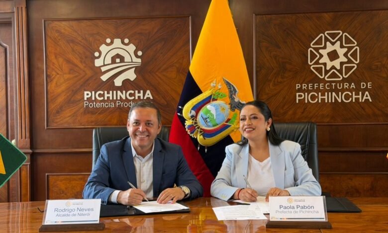 Prefeito de Niterói e presidente da Rede Mercocidades assina acordo de cooperação no Equador em defesa das mulheres