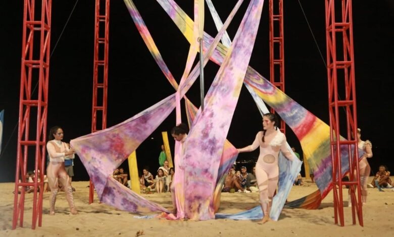Espetáculo “Marcas do Passado” retorna à Praia de Icaraí neste sábado (30) com reflexão sobre a violência contra a mulher
