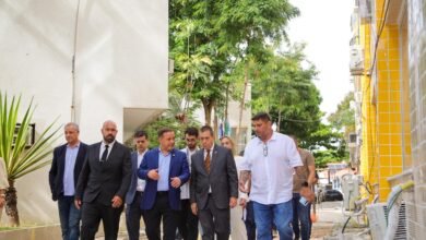 Prefeito Rodrigo Neves se reúne com secretários e representantes da Polícia Civil para vistoriar obras da Cidade da Polícia de Niterói