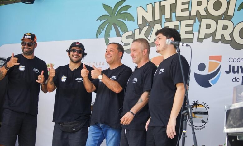 Prefeito Rodrigo Neves visita Niterói Skate Pro e reforça compromisso da cidade com a modalidade – Prefeitura Municipal de Niterói