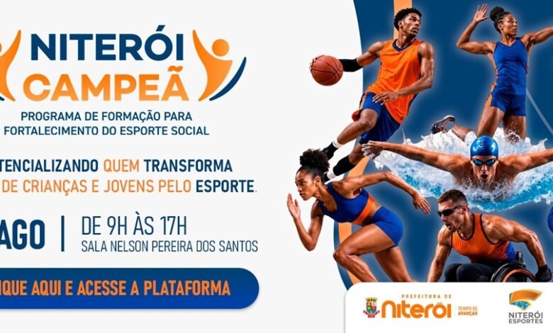 Prefeitura de Niterói lança programa inédito para capacitar terceiro setor na captação de recursos para projetos esportivos